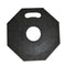 12 pound Octagon Rubber Base