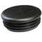 Black Plastic Inside Fitting Rain Cap for 2-3/8 Inch Round Posts