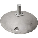 15" Diameter Aluminum Base With Replaceable Stub