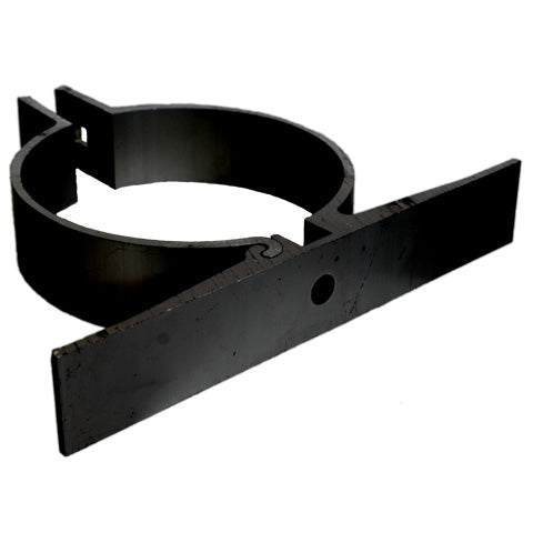 Z Series Black Brackets For 4-1/2 Inch Round Posts